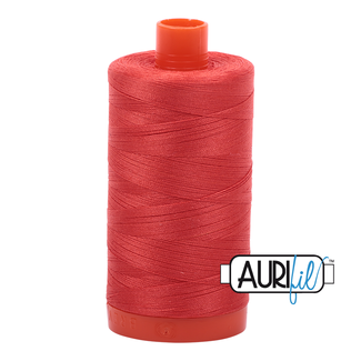 AURIFIL AURIFIL 50 WT Light Red Orange 2277