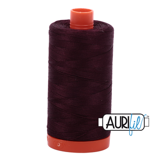 AURIFIL AURIFIL 50 WT Very Dark Brown 2465