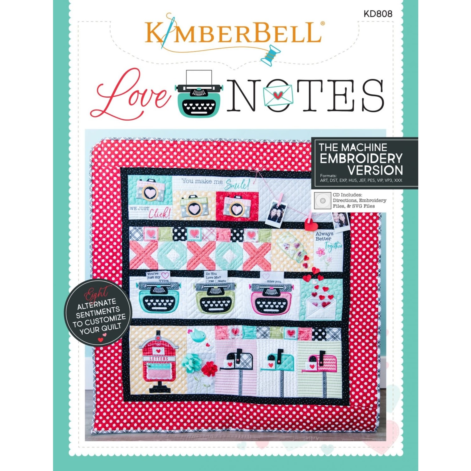 Download Love Notes Mystery Quilt Embroidery Stitch By Stitch