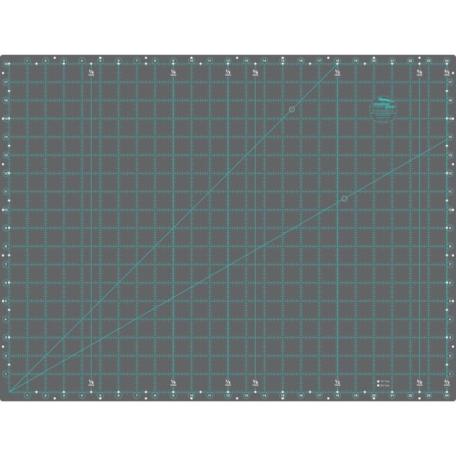 Creative Grids Cutting Mat Double-Sided 24X36” CGRMAT2436