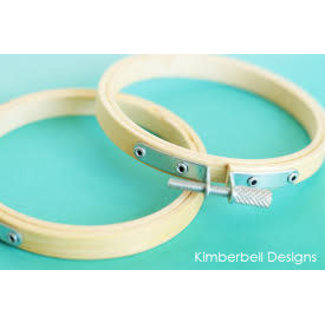 Kimberbell Designs Bamboo Hoops Set of 2 3.5”