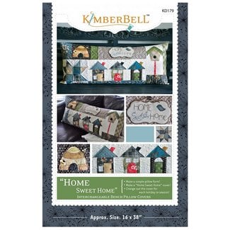 Kimberbell Designs Home Sweet Home Bench Pillow Pattern (Sewing Version)