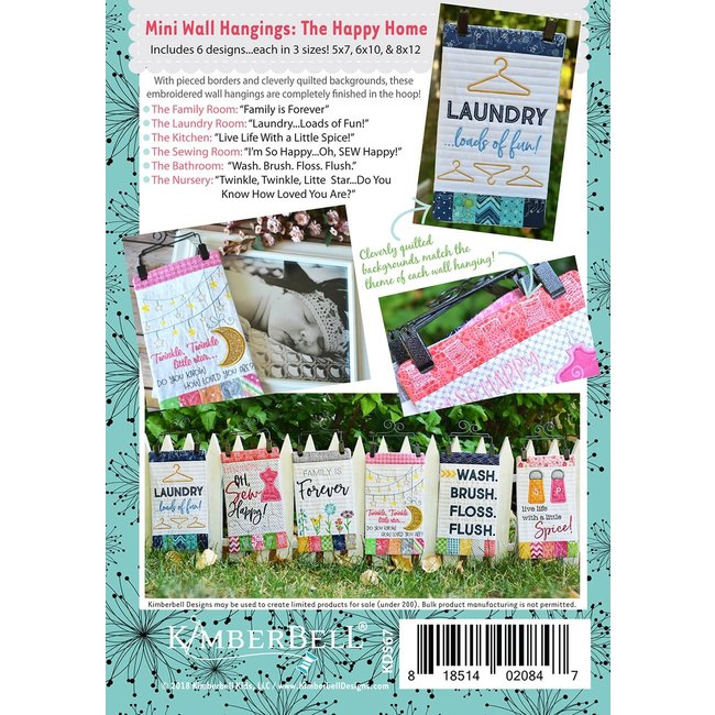 Mini Wall Hangings Volume 1: The Happy Home, Discontinued, While Supplies Last