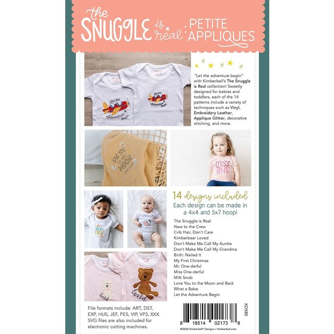 The Snuggle is Real:  Petite Appliques