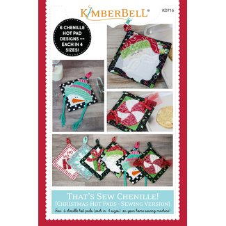 Kimberbell Designs That's Sew Chenille: Christmas Hot Pads Pattern Booklet (Sewing Version)