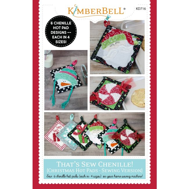 That's Sew Chenille: Christmas Hot Pads Pattern Booklet (Sewing Version)
