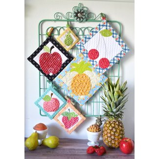 Kimberbell Designs That's Sew Chenille: Fruit Stand Hot Pads Pattern Booklet (Sewing Version)