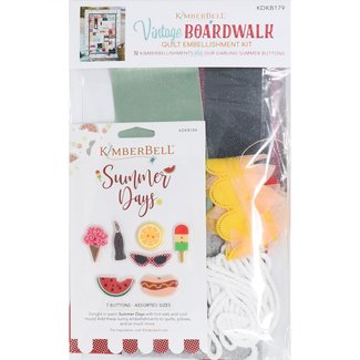 Kimberbell Designs Vintage Boardwalk Embellishment Kit