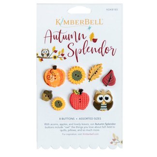 Kimberbell Designs Autumn Splendor Buttons, discontinued, while supplies last