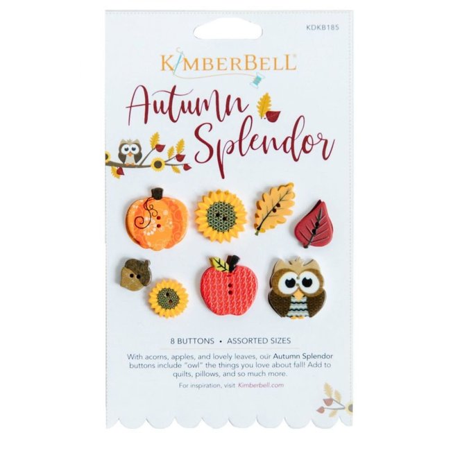Autumn Splendor Buttons, discontinued, while supplies last
