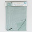 Dusty Teal Velvetten Zipper Pouch Blank, Large, discontinued, while supplies last