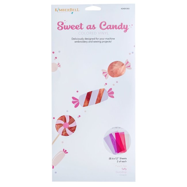 Discontinued, while supplies last Sweet as Candy Colored Vinyls:  Pinks