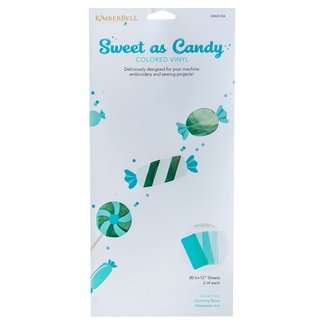 Kimberbell Designs Discontinued, while supplies last Sweet as Candy Colored Vinyls:  Blues