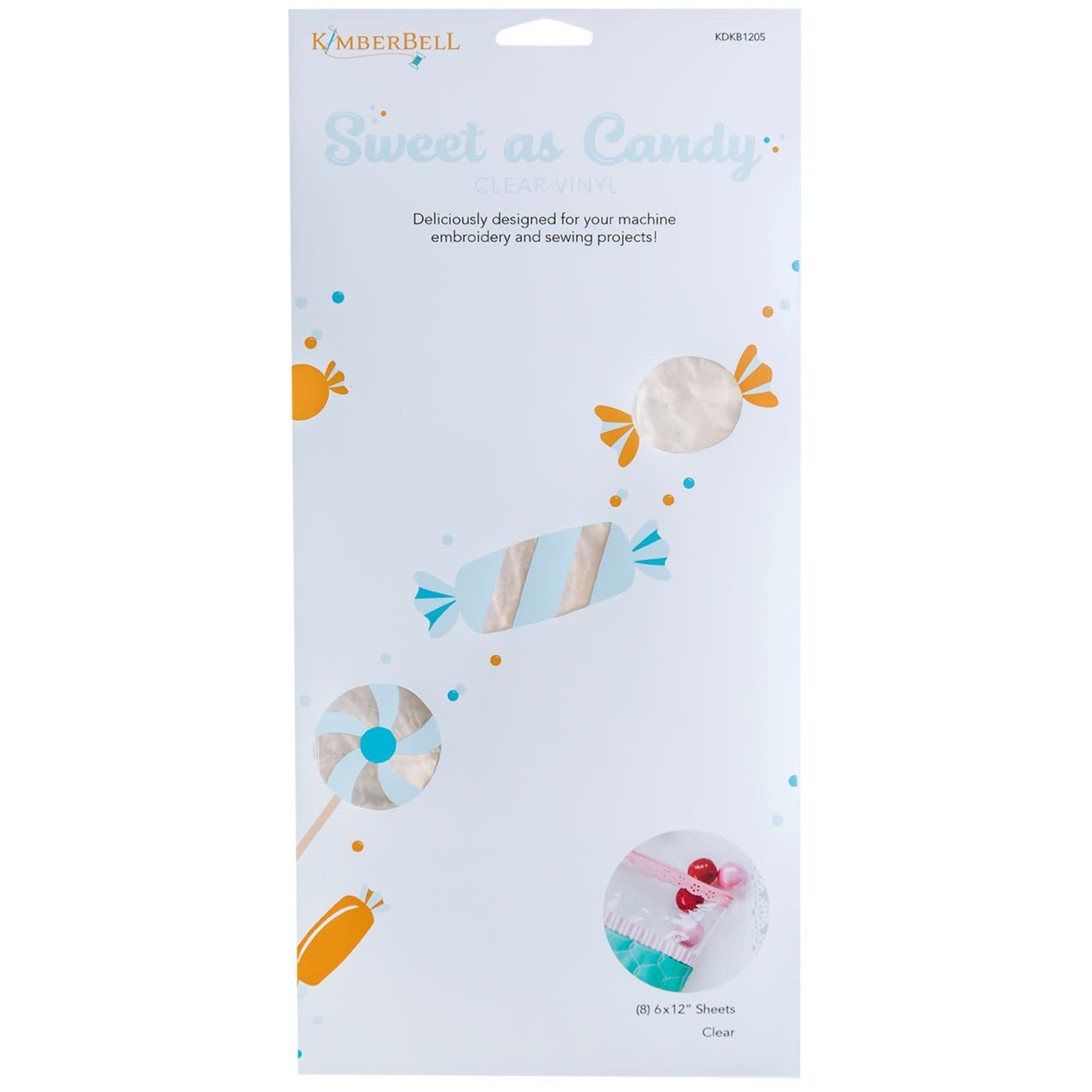 Kimberbell Designs Sweet as Candy Clear Vinyl