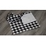 Tote Blank, Buffalo Check, Black & White, Discontinued, While Supplies Last