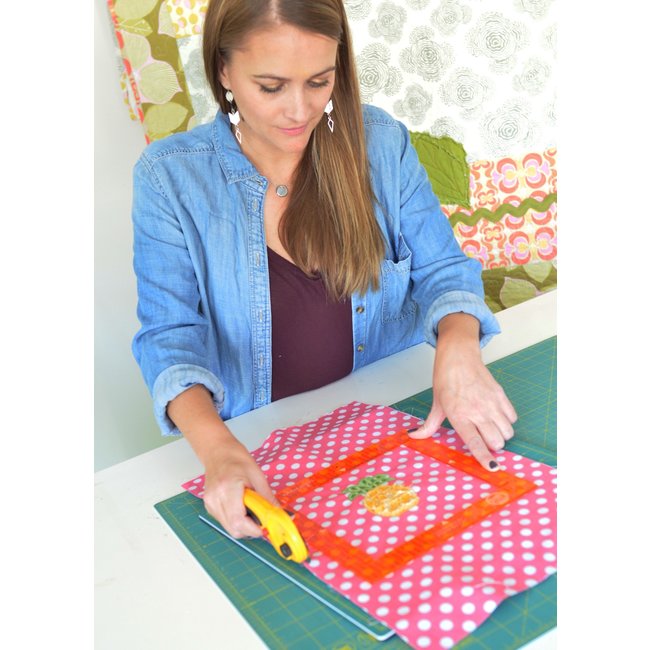 Orange Pop Rulers, Square Set