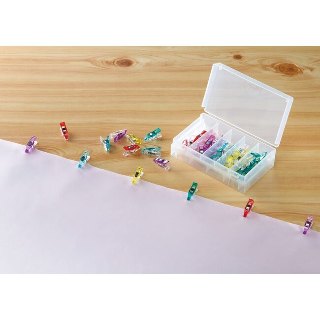 Mini Wonder Clips Assorted (50pcs)