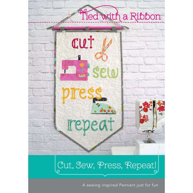 Cut, Sew, Press, Repeat Pennant Pattern