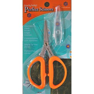 Karen Kay Buckley Perfect Scissors 5" Multipurpose Orange Scissors
