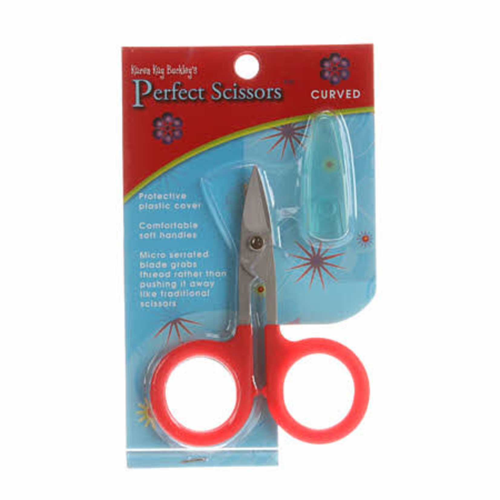 Karen Kay Buckley Perfect Scissors (Microserrated) Curved Small