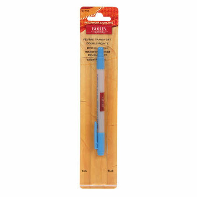 WATER ERASABLE MARKING PEN - ULTRA FINE POINT BLUE