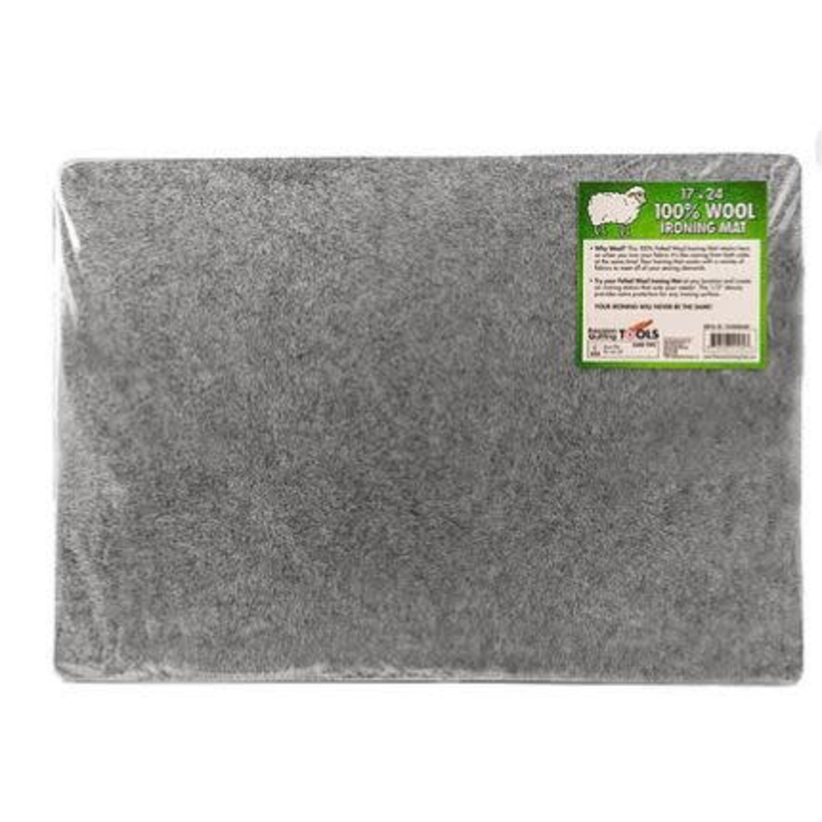 WOOL IRONING MAT 100 WOOL 17X24 Stitch by Stitch