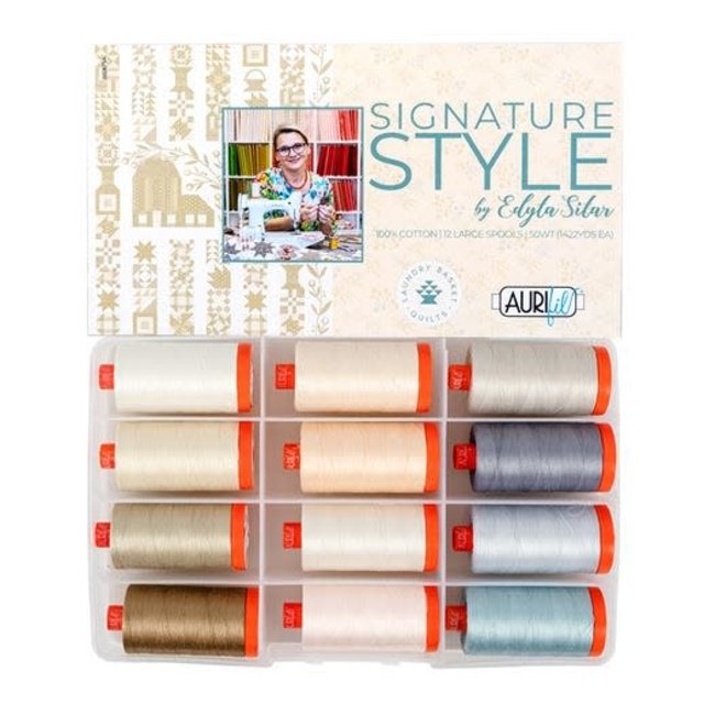 Signature Style by Edyta Sitar Thread Collection - Aurifil