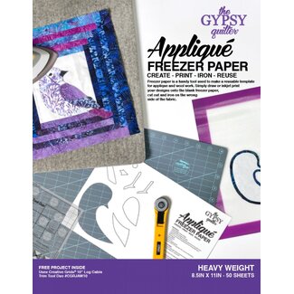 The Gypsy Quilter Freezer Paper 8 1/2in x 11in Heavy Weight 50ct