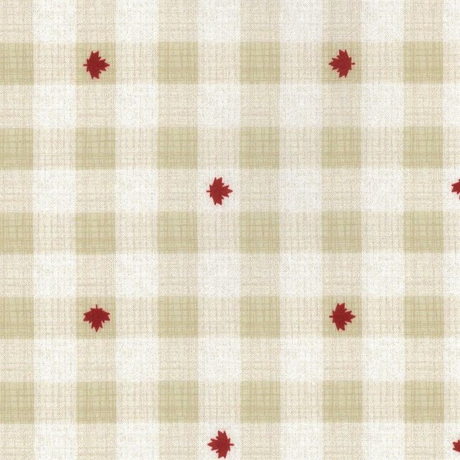 True North 2, Buffalo Plaid, Linen 513215-14 per cm or $20/m