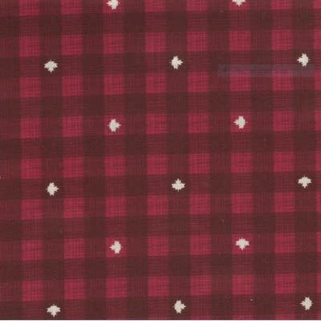 True North 2, Buffalo Plaid, Red 513215-13 per cm or $20/m