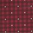 Kate & Birdie Paper Co. True North 2, Buffalo Plaid, Red 513215-13 per cm or $20/m