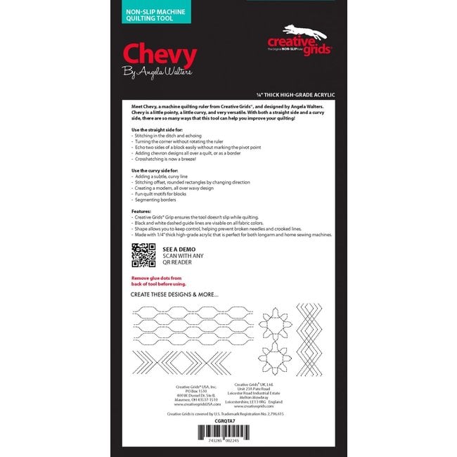 Creative Grids Chevy Ruler CGRQTA7
