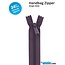 Single Slide Handbag Zipper 24'' Blue/Purple