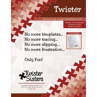 Twister Sisters Twister Pinwheel Ruler