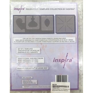 Inspira INSPIRA RULER FOOT TEMPLATE COLLECTION