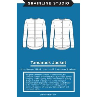 Grainline Studio Tamarack Jacket Pattern 0 - 18