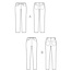 Ginger Skinny Jeans Pattern 0-20