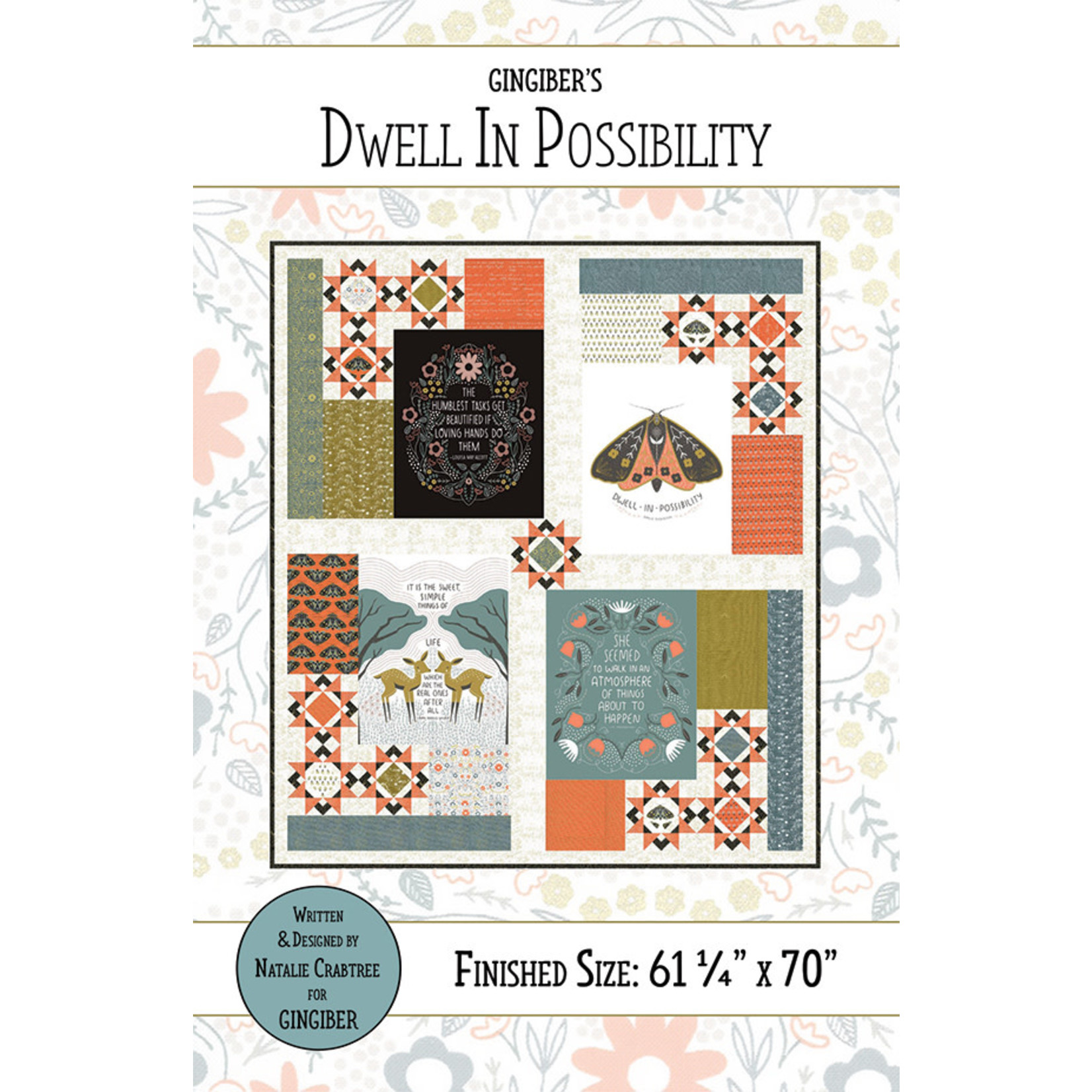 Gingiber Dwell In Possibility Quilt Kit