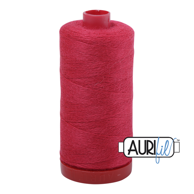 WOOL AURIFIL Wool 12wt 8255 Raspberry