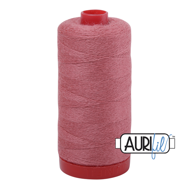 WOOL AURIFIL Wool 12wt 8433 Melon Berry