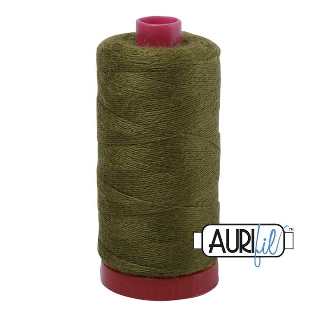 WOOL AURIFIL Wool 12wt 8950 Light Olive