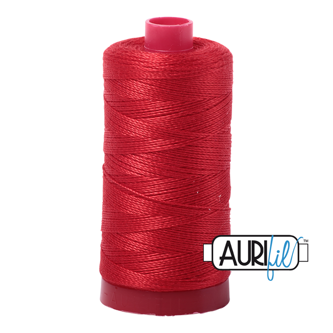 AURIFIL 12WT Lobster Red 2265