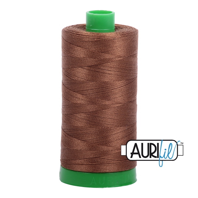 AURIFIL 40 WT Dark Antique Gold 2372