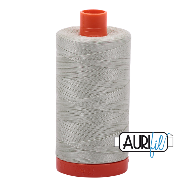 AURIFIL 50 WT Light Grey Green 2843