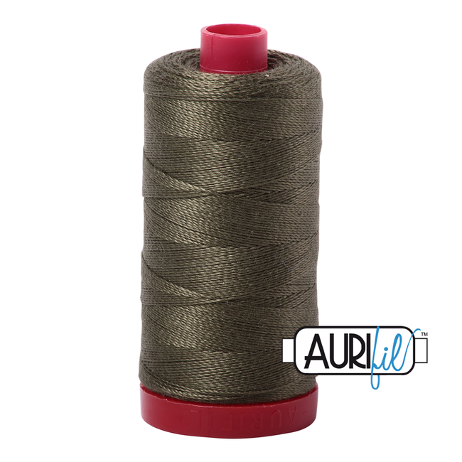 AURIFIL 12 WT Army Green 2905