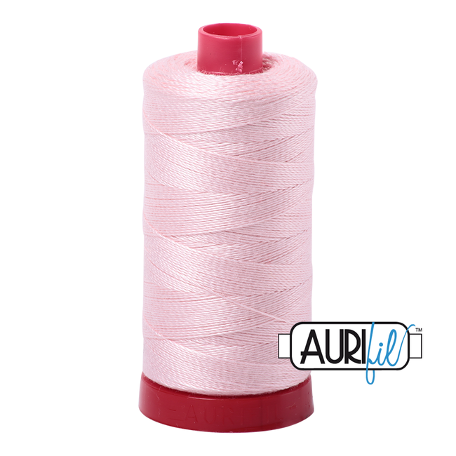 AURIFIL 12 WT Pale Pink 2410