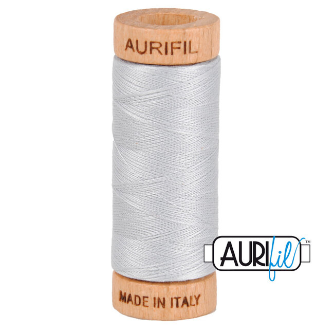 AURIFIL Dove 2600 Cotton 80 WT