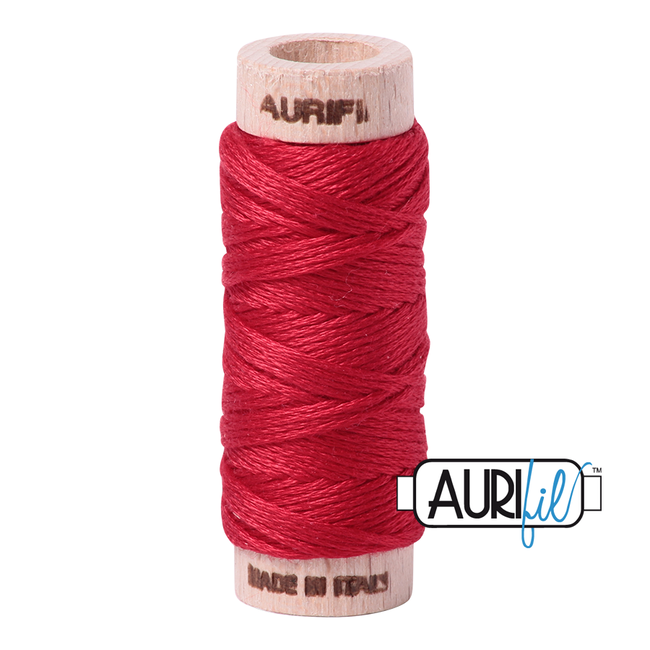 AURIFIL 6 STRAND 18YDS 2250 Red