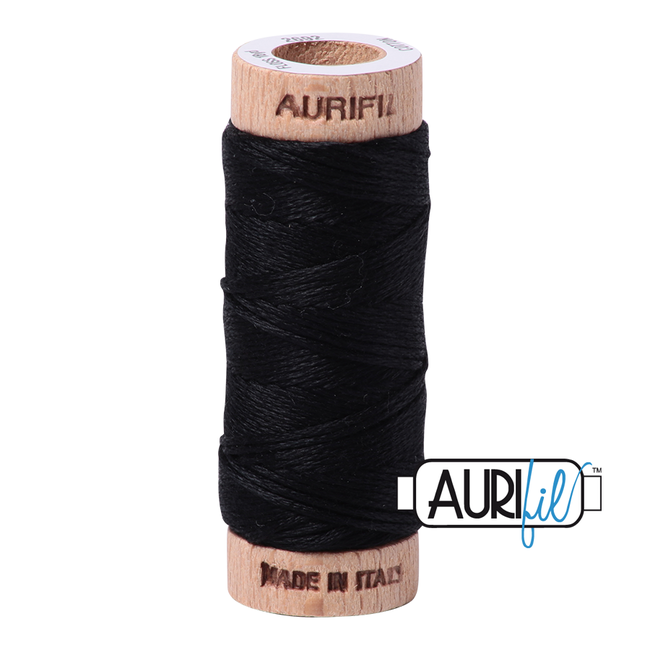 AURIFIL 6 STRAND FLOSS 18YDS 2692 Black