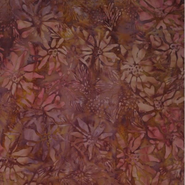 Batik by Mirah RUM RAISIN - GWALIOR (RM-1-9696) PER CM OR $20/M